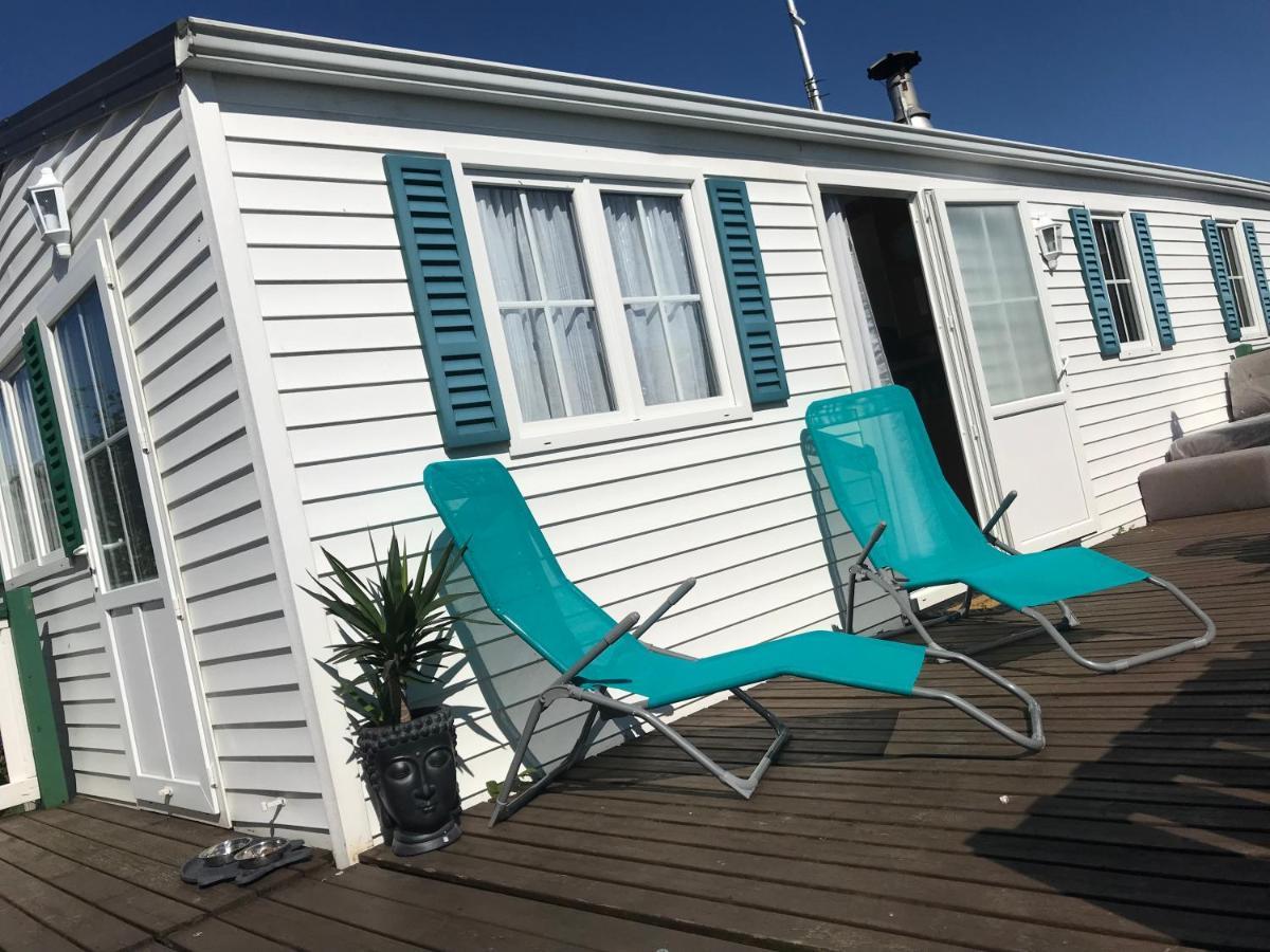 Mobil Home Cristal Biville-sur-Mer Exteriér fotografie